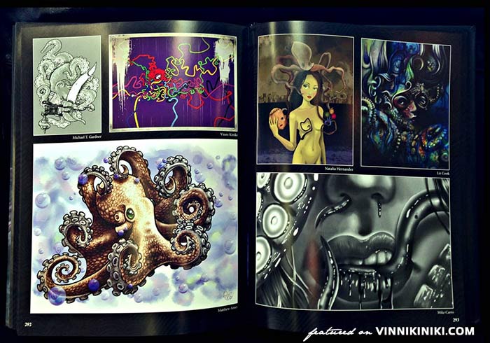 vinni kiniki octopus art published book